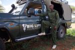240503 big life foundation ranger poses with new land cruiser purchased for operating in nairrabala conservancy  joshua clay 
