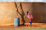 240503 maasai woman drinks from borehole in nairrabala  joshua clay 