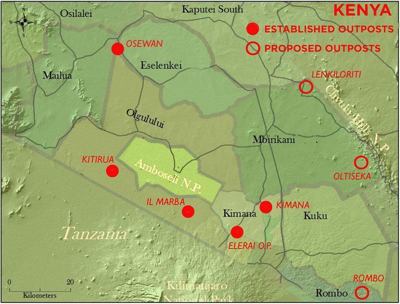 110301 1 1 Big Life Kenya Anti Poaching Outposts Jan 2011