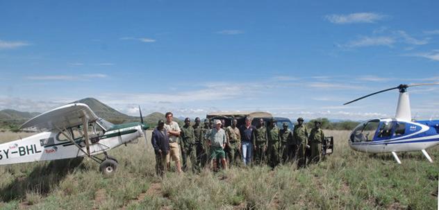 130312 1 5 Urgent Search for Rhino Caught in Poachers Snare