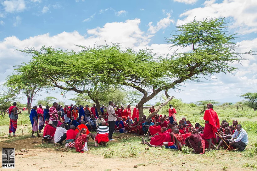 I Am Surrounded by 60 Maasai Warriors