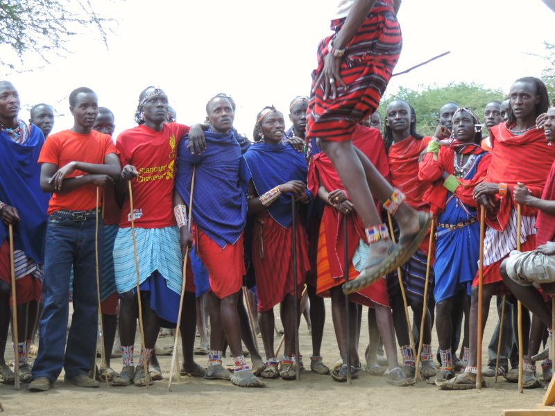 Things Are Heating up in the Maasai Olympics!